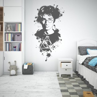 Vinilos adhesivos decorativos harry potter símbolo reliquias Vinilos adhesivos decorativos harry potter símbolo reliquias