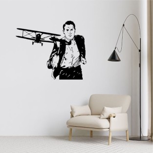 Vinilos adhesivos decorativos james bond 007 avioneta Vinilos adhesivos decorativos james bond 007 avioneta