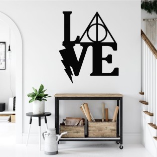 Vinilos decorativos del símbolo triángulo reliquias de la muerte harry potter Vinilos decorativos del símbolo triángulo reliquias de la muerte harry potter