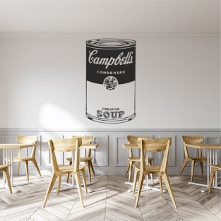 Vinilos adhesivos decorativos sopa campbell warhol Vinilos adhesivos decorativos sopa campbell warhol
