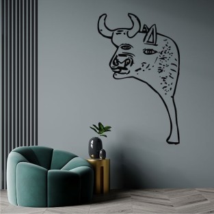 Vinilos adhesivos decorativos del toro guernica picasso Vinilos adhesivos decorativos del toro guernica picasso