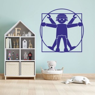 Vinilos adhesivos decorativos vitruvio playmovil