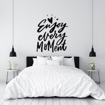 Vinilos decorativos y adhesivos frases motivación enjoy every moment