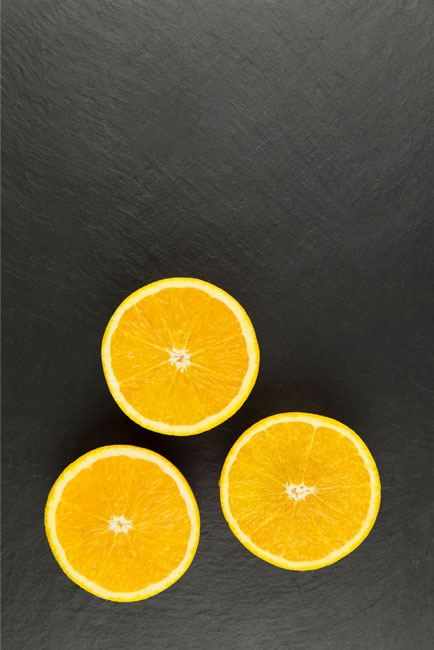 Vinilos electrodomésticos naranjas para decorar neveras