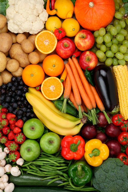 Vinilos electrodomésticos neveras frutas y hortalizas