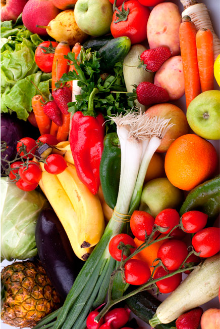 Vinilos electrodomésticos neveras hortalizas y frutas