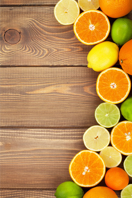 Vinilos para decorar electrodomésticos lavavajillas frutas fondo madera