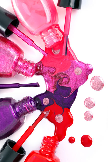Vinilos y pegatinas para puertas cosmética mujer