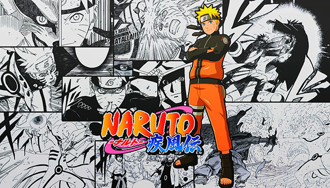 Fotomural o papel pintado naruto