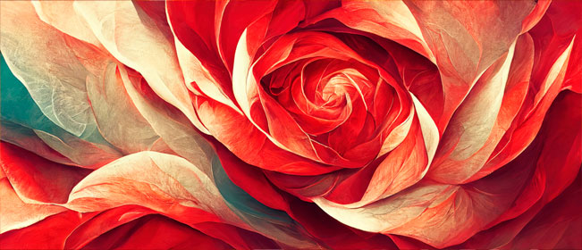 Fotomural o papel pintado dibujo artístico rosa