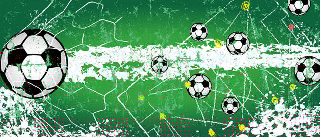 Fotomural o papel pintado dibujo fútbol fondo moderno