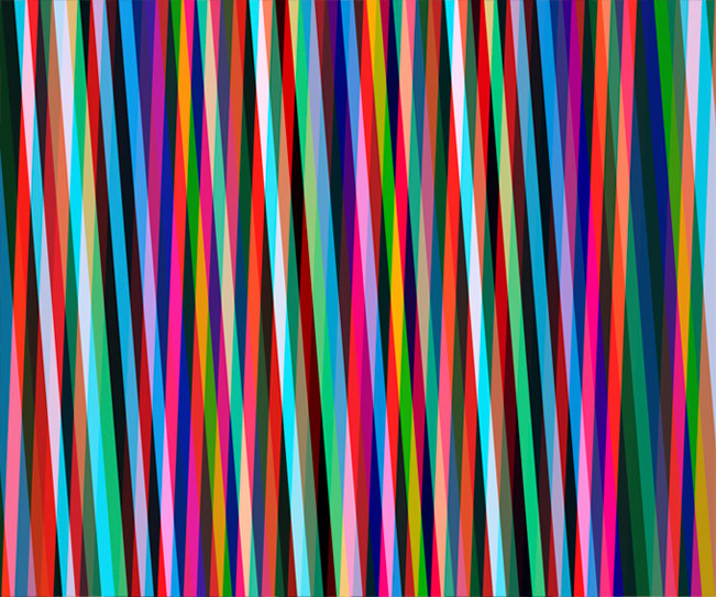 Fotomural fondo líneas verticales efecto color