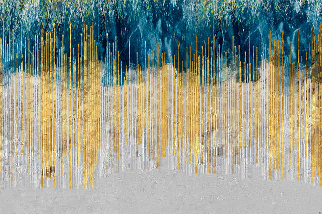 Fotomural o papel pintado pintura abstracta con texturas