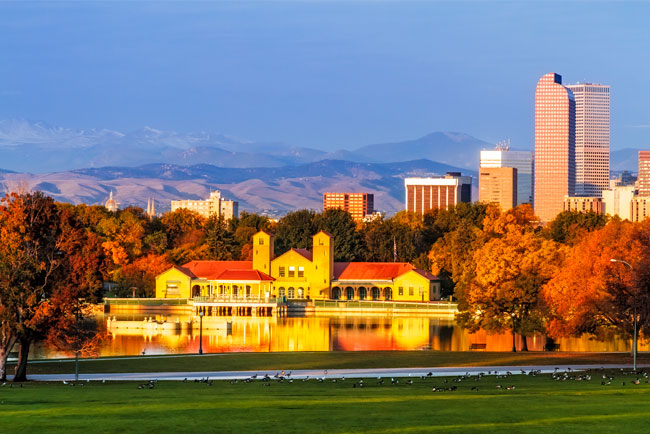 Fotomural o papel pintado paisaje denver colorado