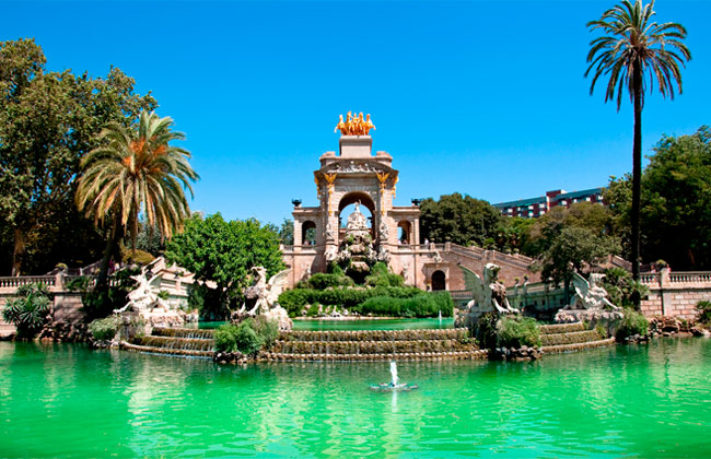 Fotomural o papel pintado barcelona parque la ciudadela
