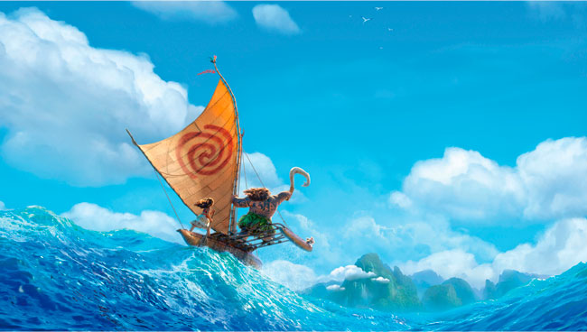 Fotomurales disney película vaiana