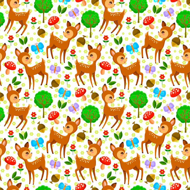 Fotomural o papel pintado infantil bambi
