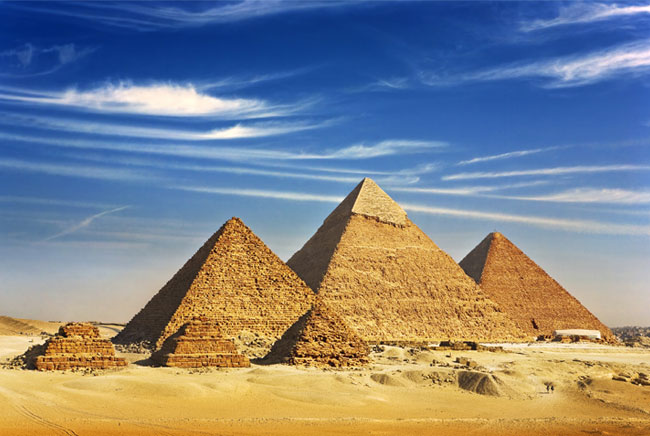 Fotomurales de vinilos pirámides de guiza