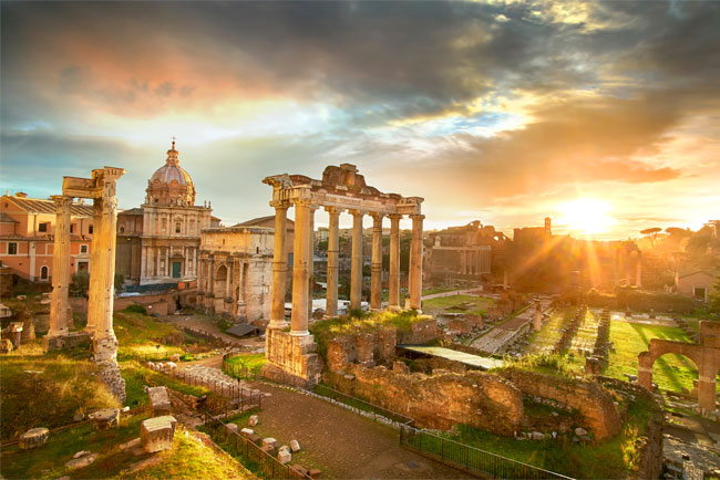 Fotomurales de vinilos foro romano italia