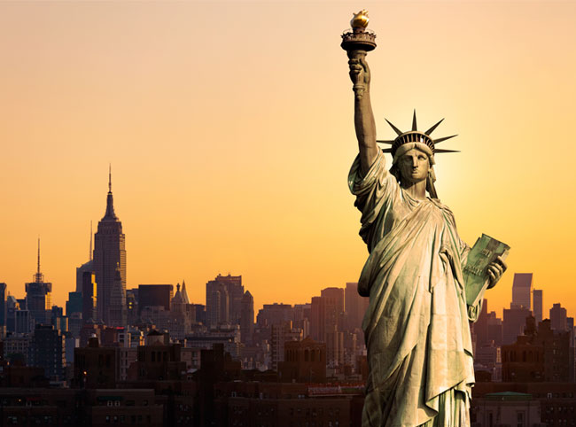 Fotomural o papel pintado estatua de la libertad nueva york