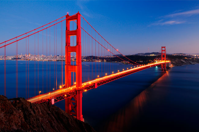 Fotomurales puente golden gate
