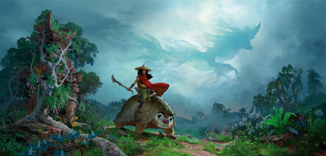Fotomurales raya y el último dragón