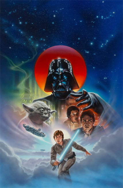 Fotomural star wars clásico el imperio contraataca