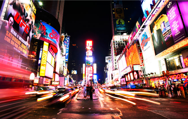 Fotomural o papel pintado new york times square