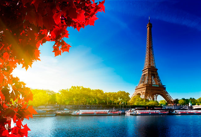 Fotomural o papel pintado parís torre eiffel