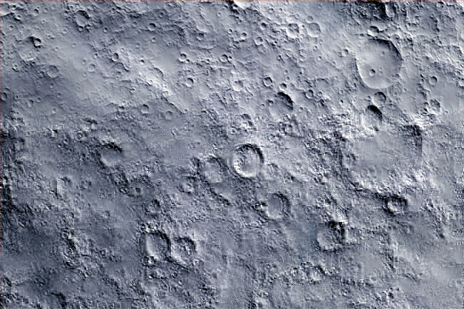 Papel pintado detalle superficie lunar