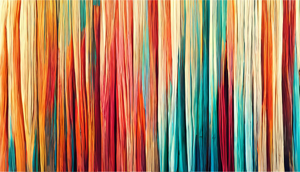 Fotomural dibujo texturas verticales coloridas