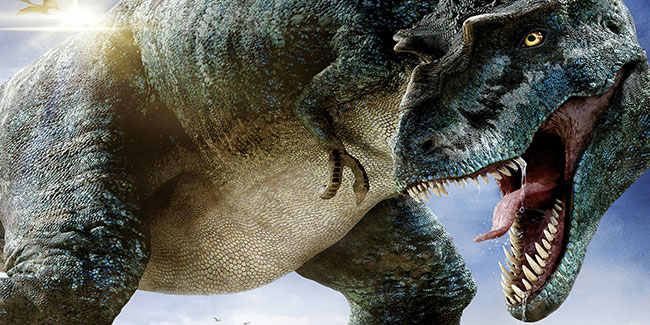 Papel pintado o fotomural dinosaurio tiranosaurio rex