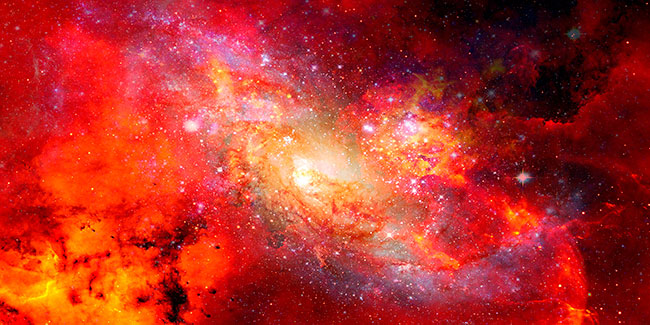 Papel pintado o fotomural espacio estrellas y nebulosas