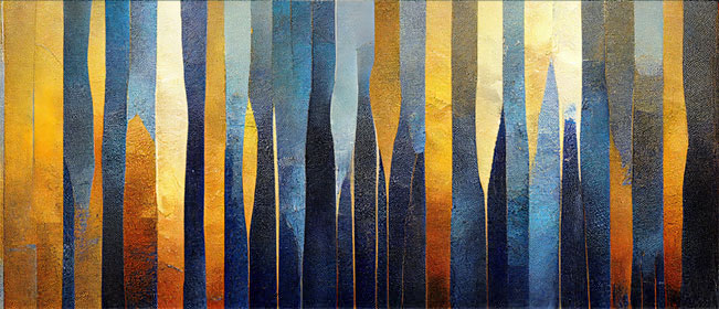 Papel pintado o fotomural pintura moderna con texturas