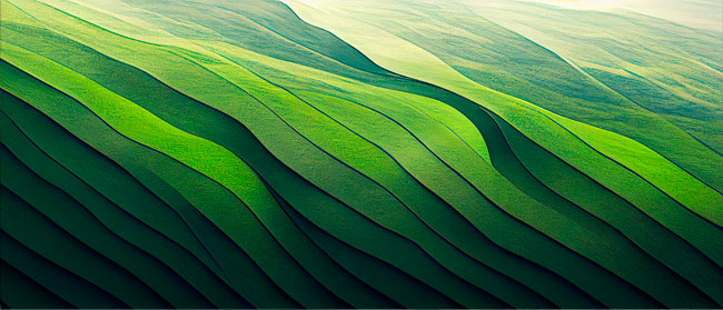 Fotomural pintura con texturas abstracta tonos verdes