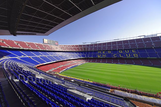 Fotomural o papel pintado estadio camp nou futbol