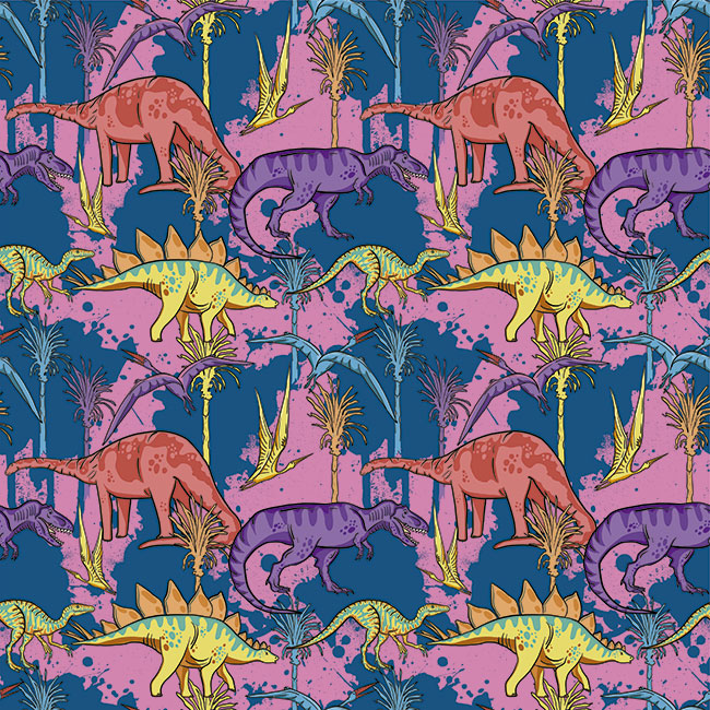 Fotomural o papel pintado infantil dinosaurios