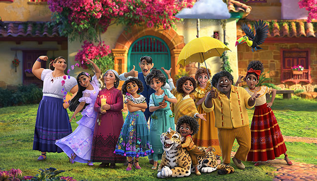 Fotomural o papel pintado película encanto disney