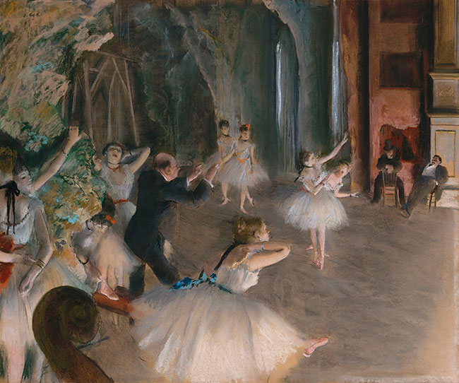 Fotomural o papel pintado pintura degas bailarinas
