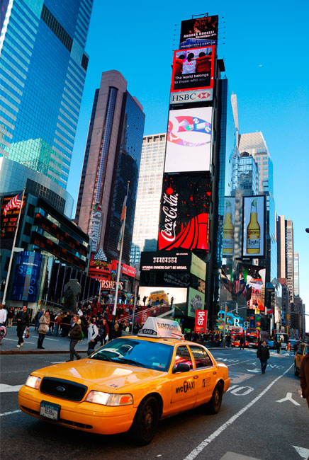 Vinilos ciudad nueva york para puertas