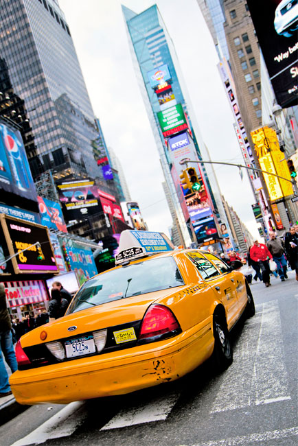 Vinilos para puertas taxi nueva york
