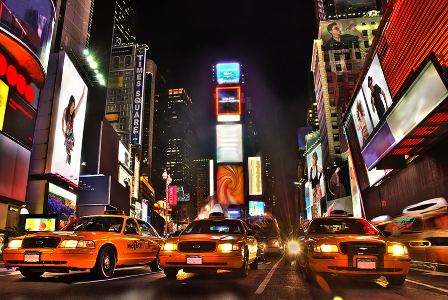 Fotomural Times Square