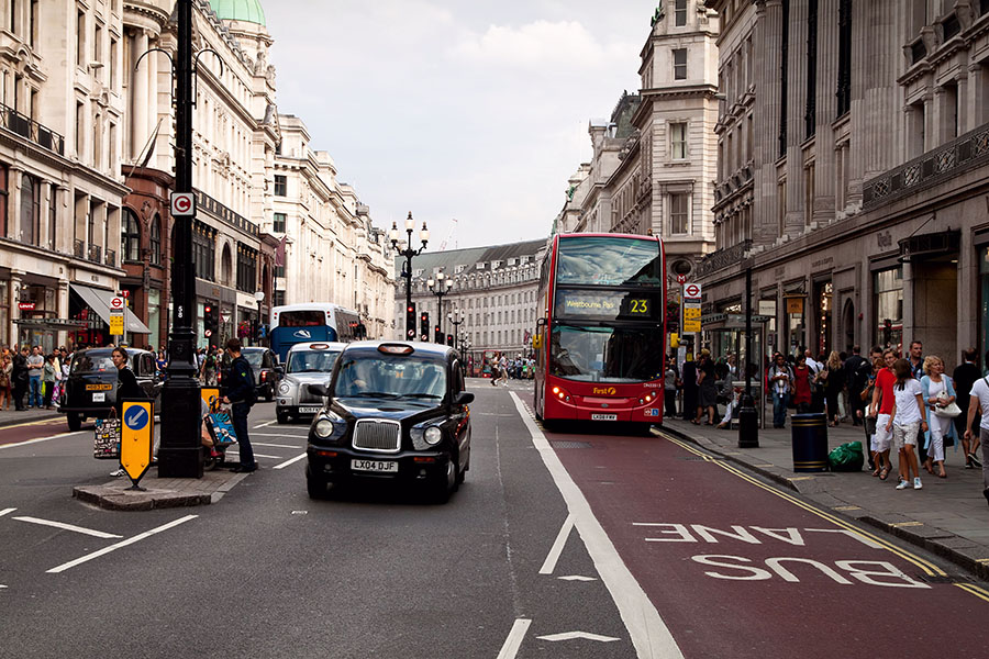 Fotomural Calle de Londres
