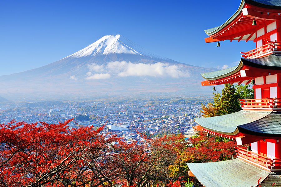 Fotomural Monte Fuji