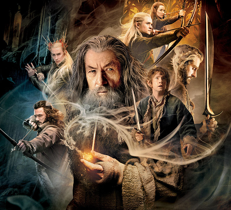 Fotomural Hobbit 3