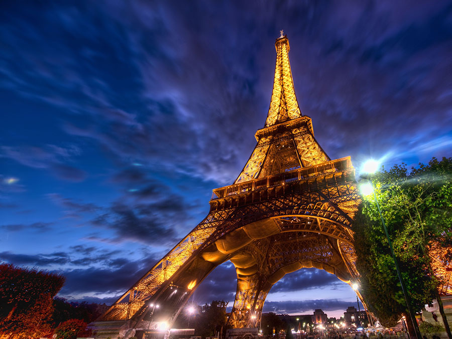 Fotomural Torre Eiffel Noche