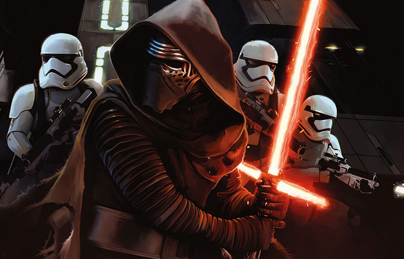 Fotomural Star Wars Kylo Ren