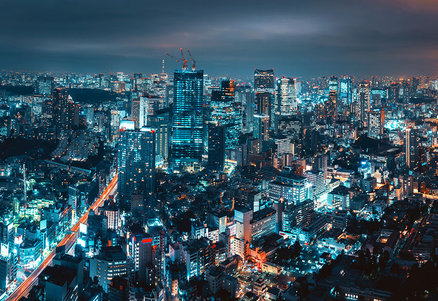 Fotomural Tokyo