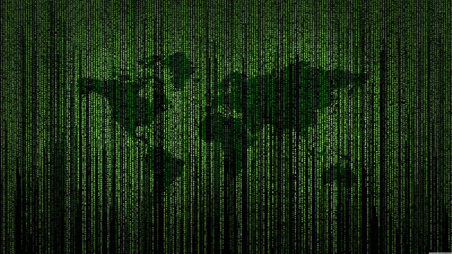 Fotomural Código Matrix