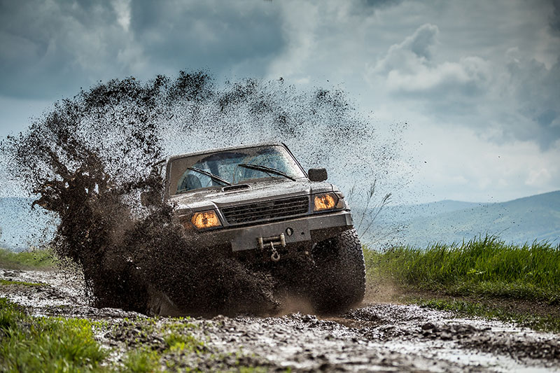 Fotomural Jeep